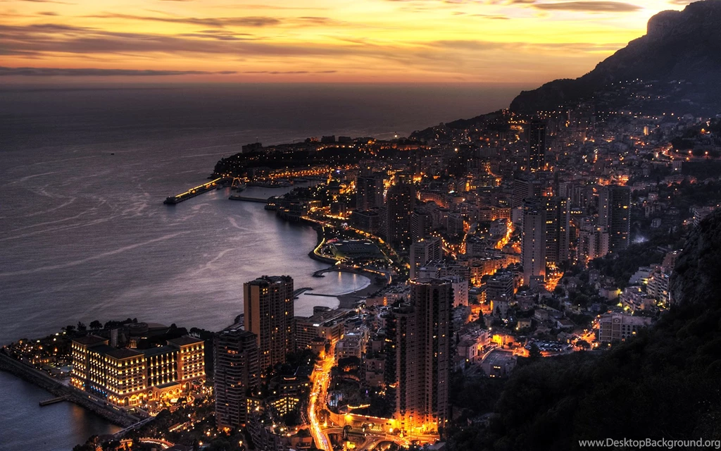 View From The Hill On The Monaco Wallpapers Beach Wallpapers