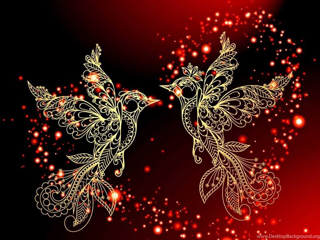 Beautiful Wallpapers Of Love Birds Love Birds Painting Hd