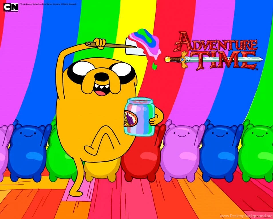 Awesome Adventure Time Jake Dog