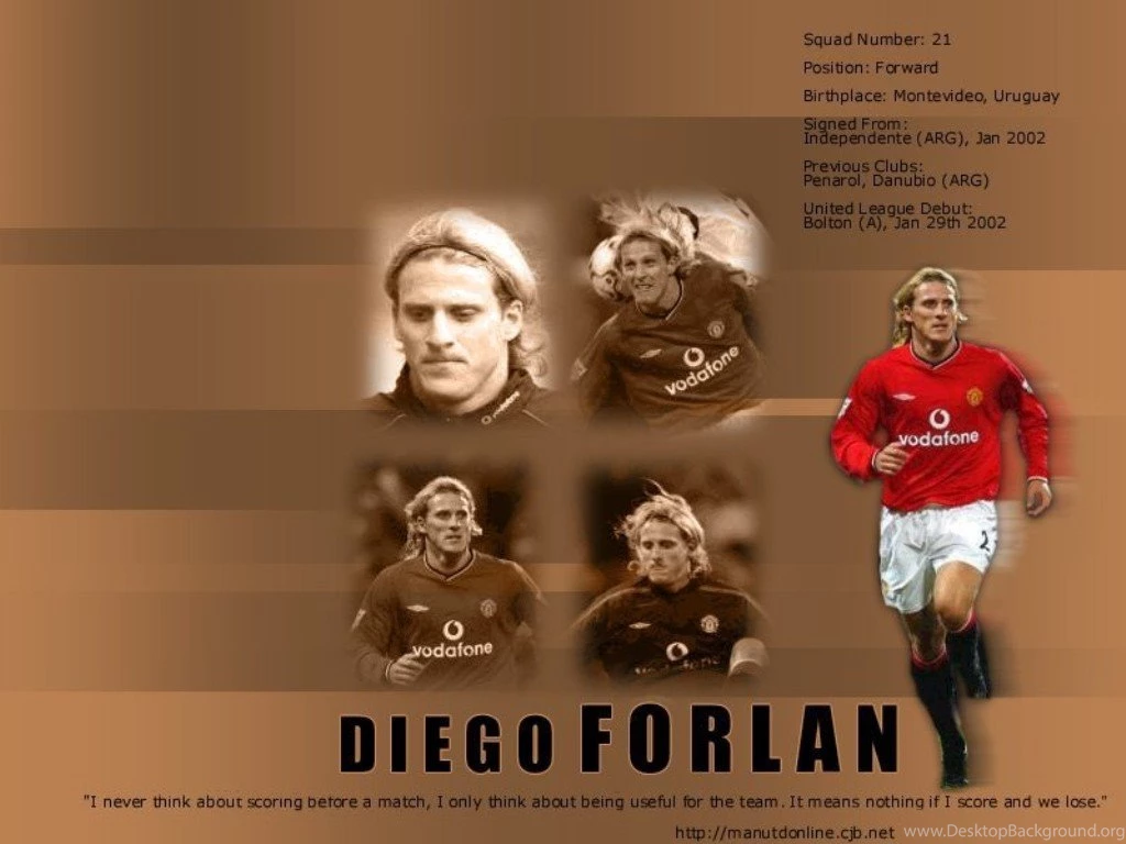 Photo :: Diego Forlan Man.utd