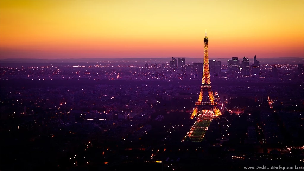 Eiffel Tower Paris Cityscapes Night Lights Tower Architecture ...