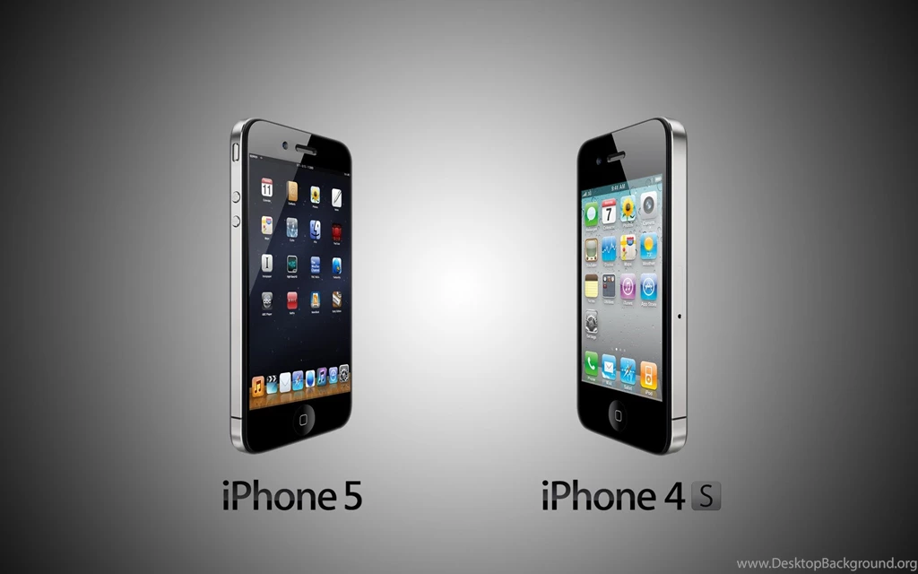 iPhone 5 Vs Iphone 4s Wallpapers