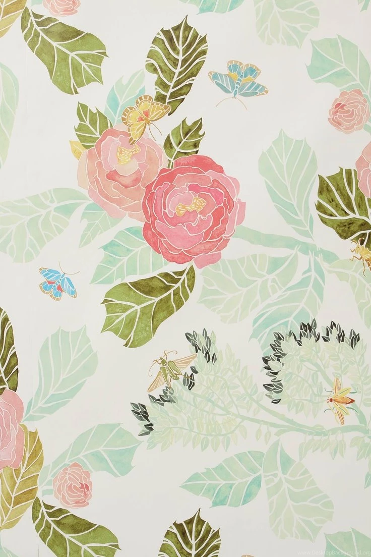Watercolor Flora Wallpapers