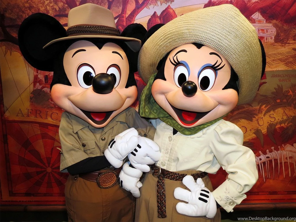 Mickey And Minnie Mouse