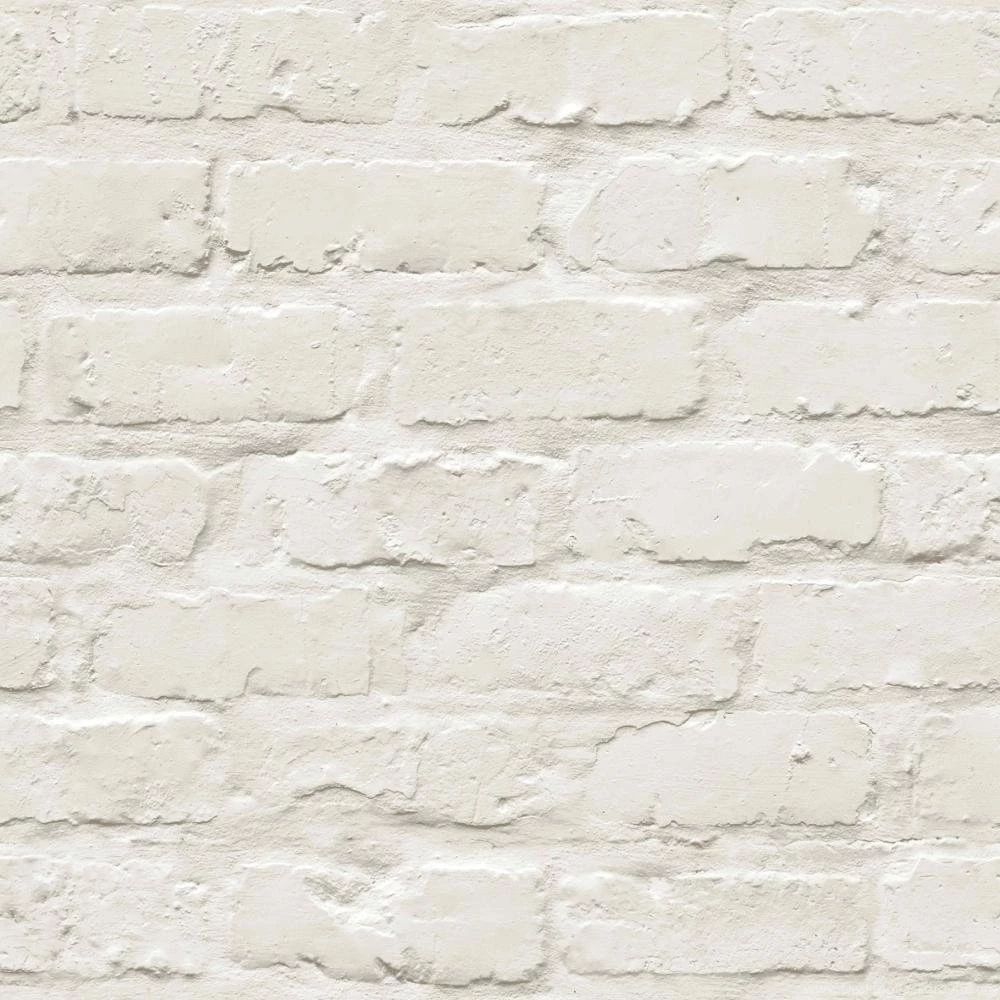 NEW GRANDECO IDECO PAINTED BRICK WALL PATTERN FAUX EFFECT MOTIF ...