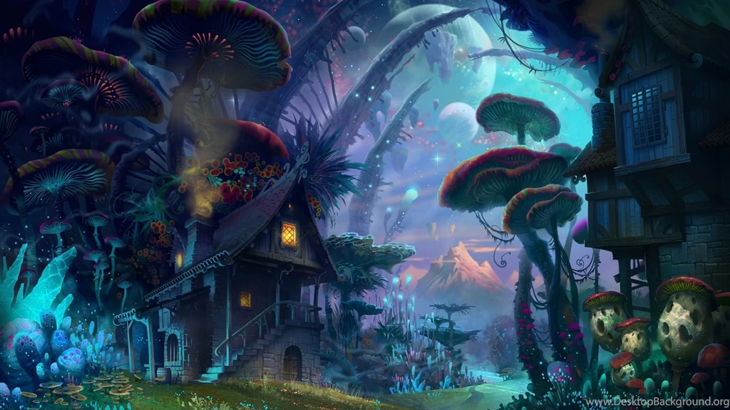 Tiny World Fantasy Art