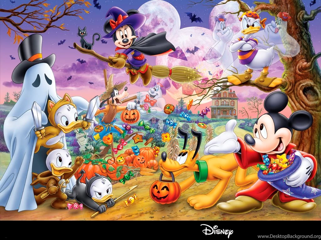 Disney Halloween Backgrounds Wallpapers Zone