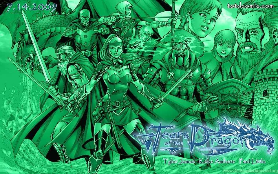 Tyler James Comics: Tears Of The Dragon