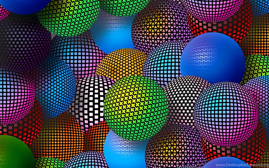 3D Neon Balls 2560×1600 For Samsung Galaxy Note Pro 12.2 Wallpapers ...