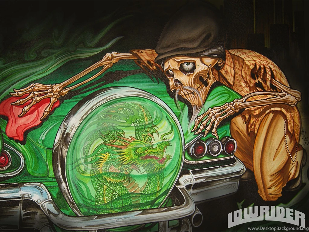 Rob Struven Art Lowrider Magazine