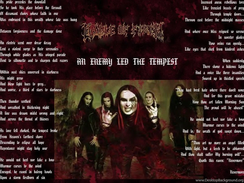 Cradle Of Filth Wallpapers 1 By DismalDemise On DeviantArt