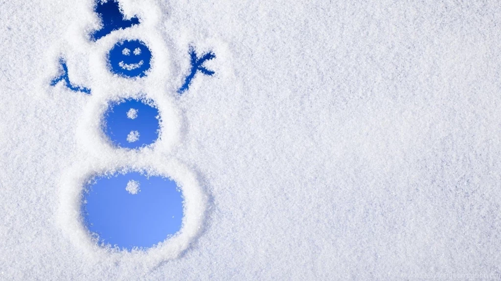 Snowman, Cute, White, Blue, Holidays, Snow, Winter, Celebration ...