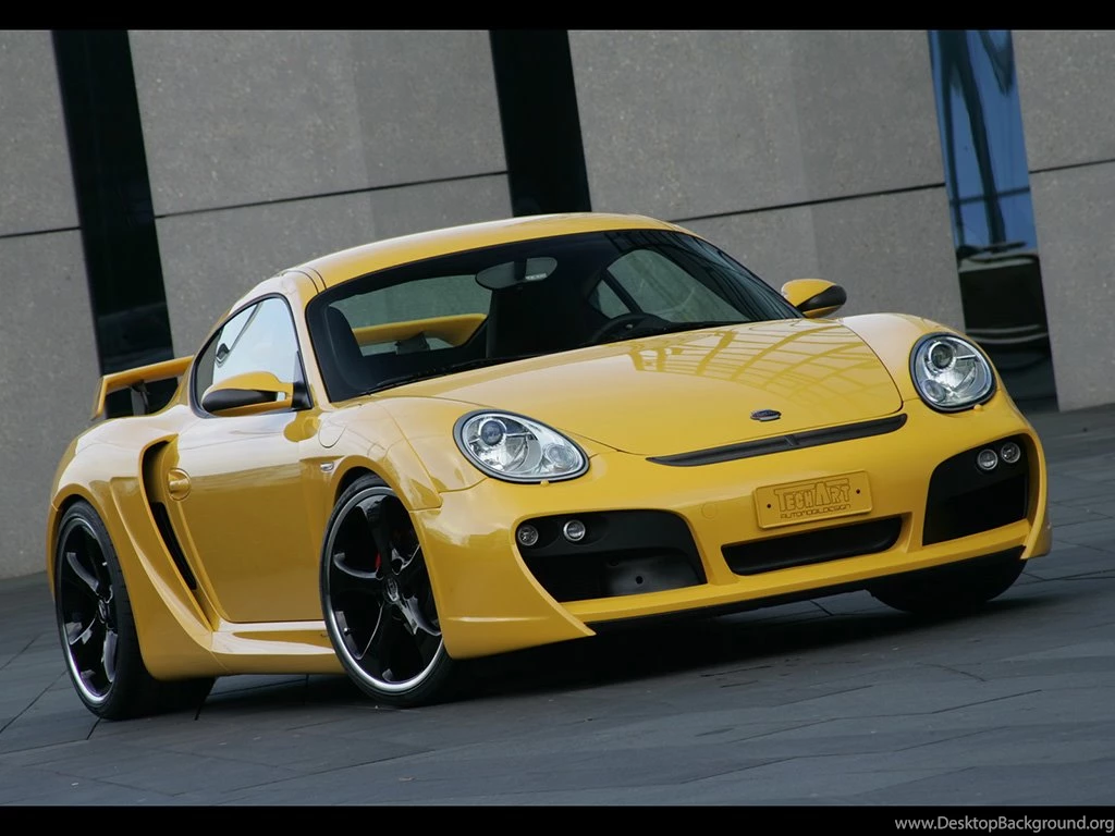 2007 TechArt Widebody Based On Porsche Cayman S   Front Angle Tilt ...