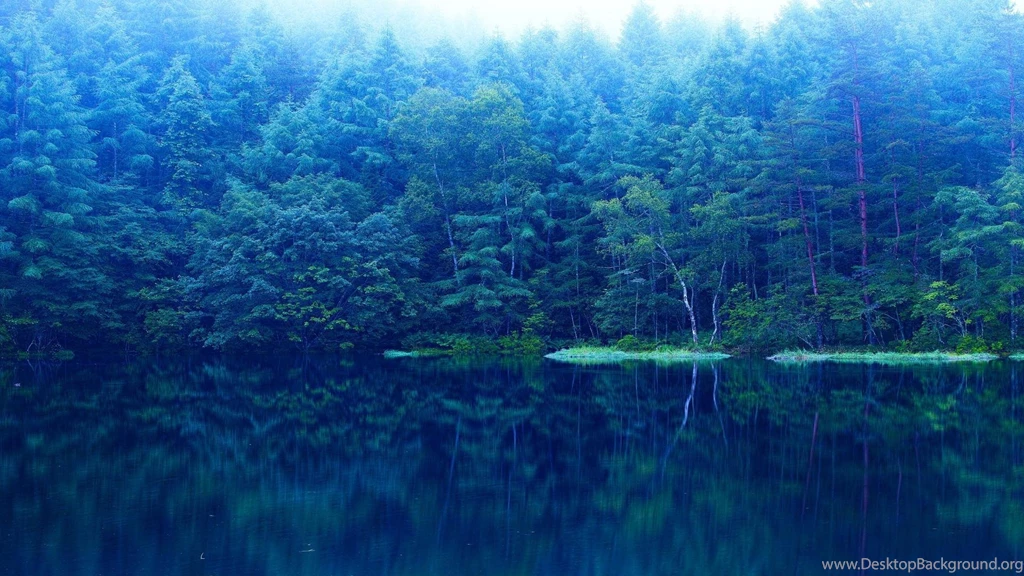 Magnificent Blue Grey Lake Scape >> HD Wallpaper, Get It Now!