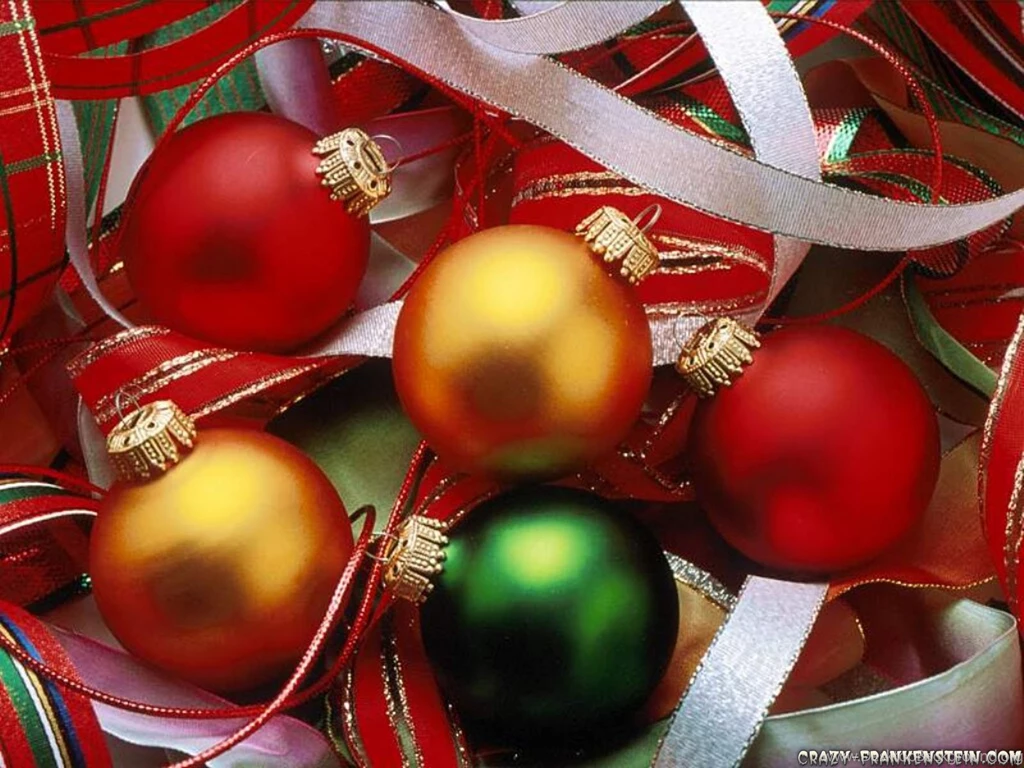 Christmas Ornaments Wallpapers Crazy Frankenstein
