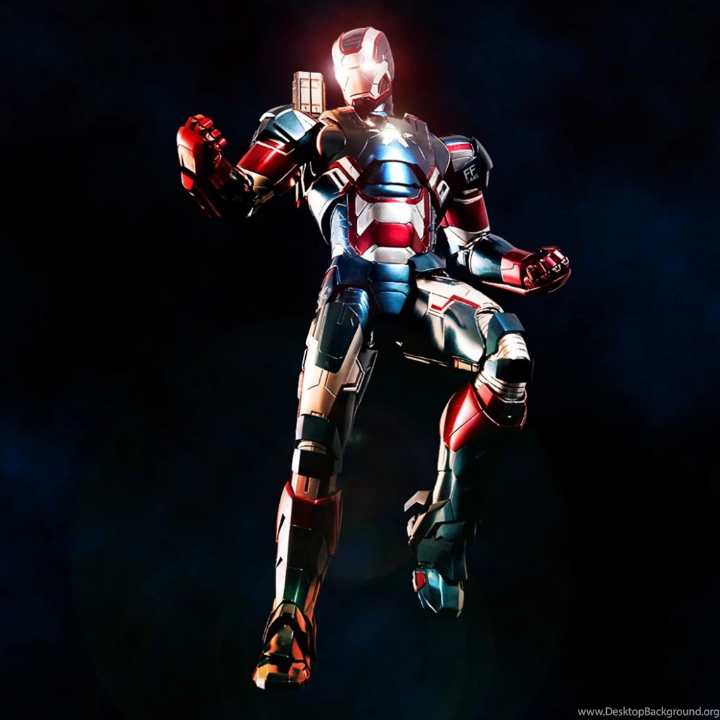 New iPad Air, 4, 3, iPad Mini Retina Iron Man Wallpapers HD ...