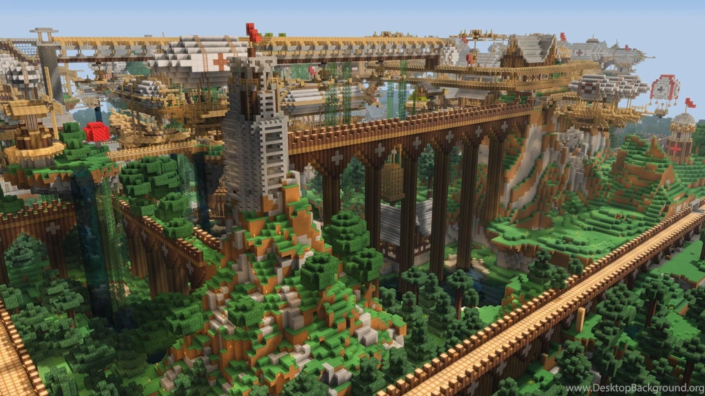 games minecraft wallpapers for desktop for high resolution hd 16 9