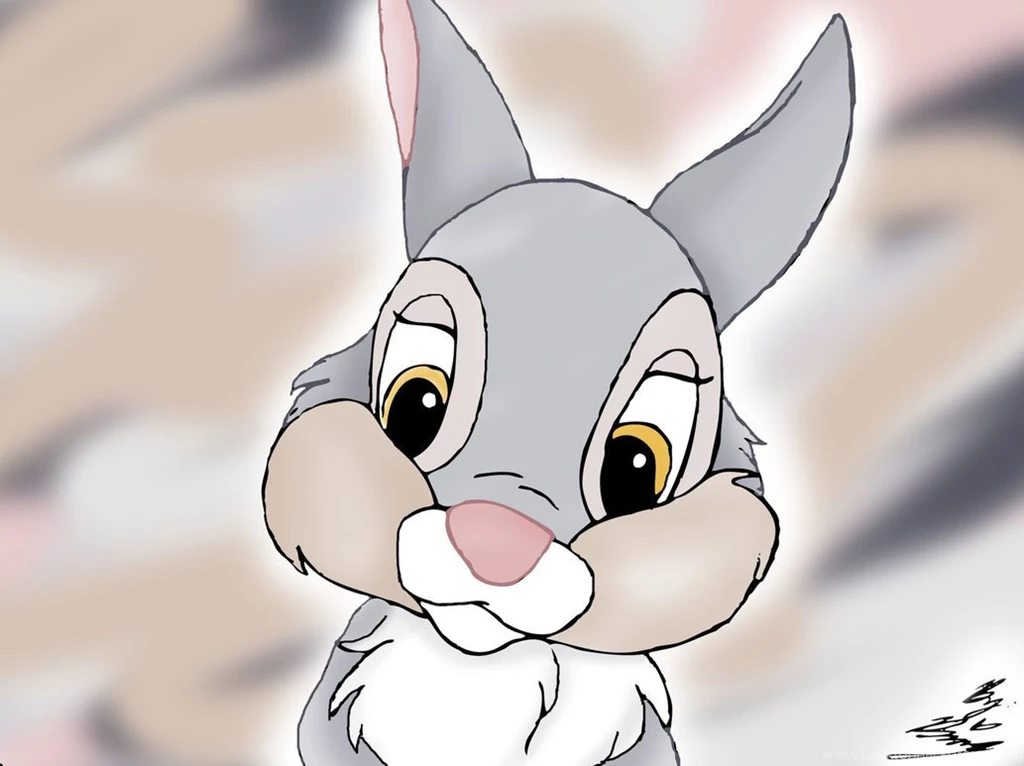 My Disney Sketch Of Thumper (In Color) By Minako123a On DeviantArt