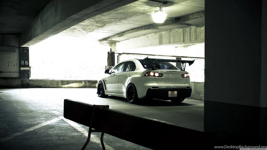 Mitsubishi Evo X Rear HD Desktop Wallpapers : Widescreen ...