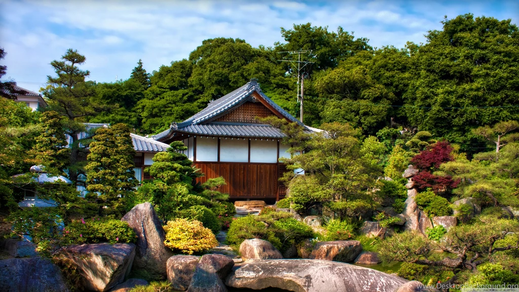 Japanese Garden HD Desktop Wallpapers : High Definition ...
