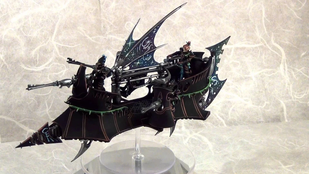 Dark Eldar Ravager" Painted By Violet YouTube