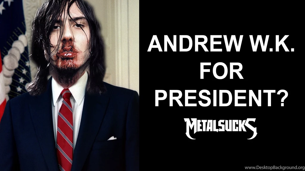 Would You Vote For Andrew W.K. For President? (Full Interview ...