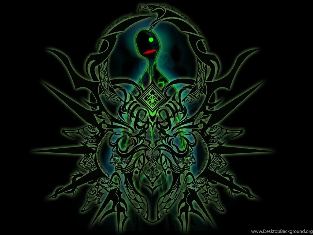 Green Video Games Symbol Blazblue Hazama Wallpapers