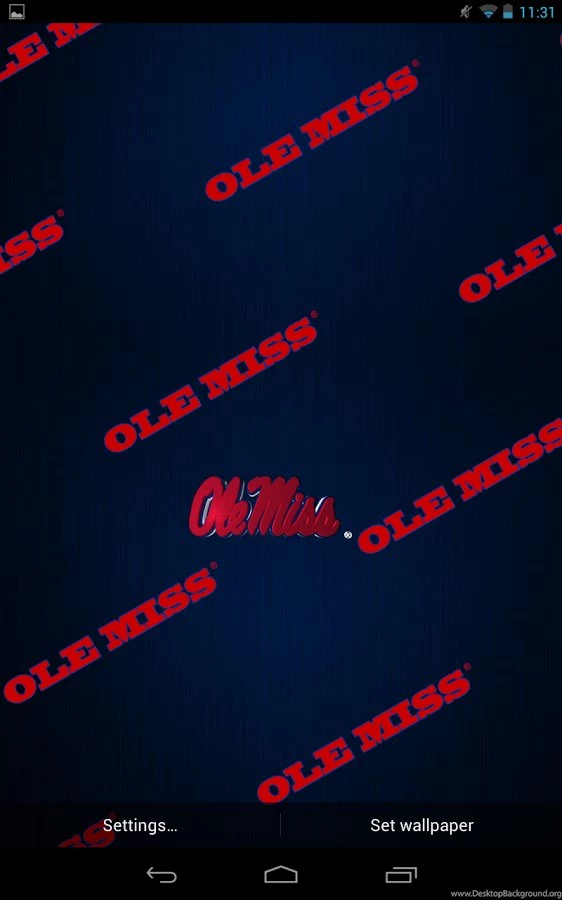 Ole Miss Rebels Live Wallpapers Android Apps On Google Play
