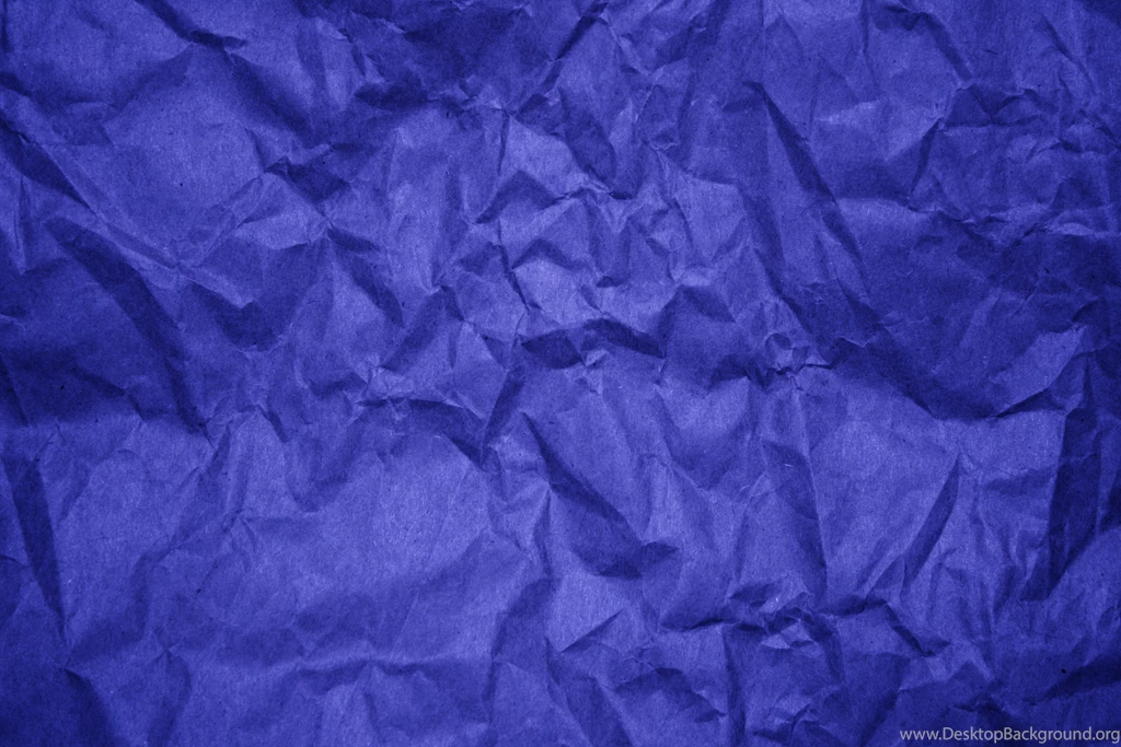 Crumpled Blue Paper Texture Picture