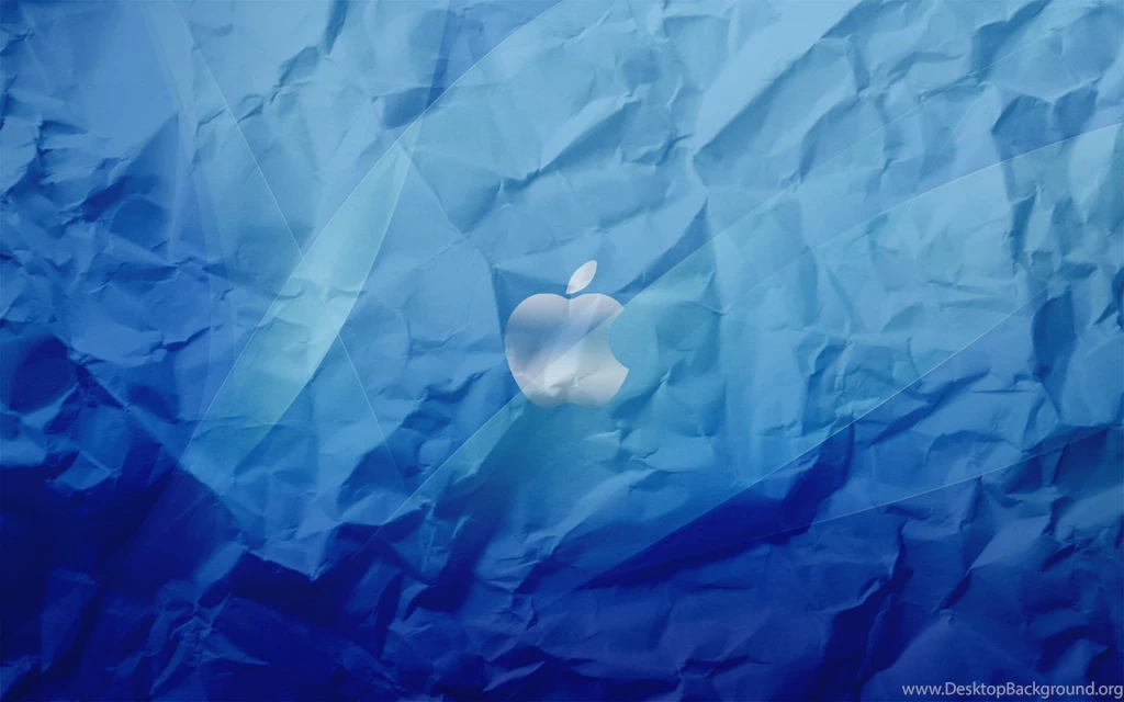 Wallpapers Apple, Logo, Brand, Paper, Crumpled Paper Desktop ...