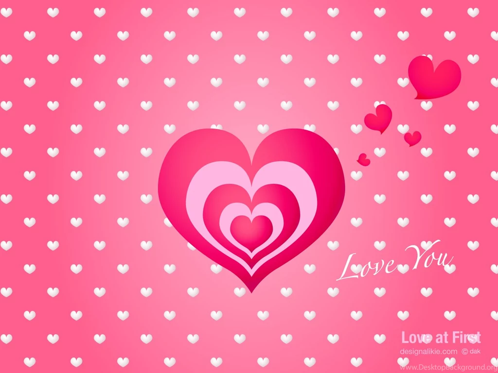 Wallpaper Backgrounds Cute Heart And Love Wallpapers With ...