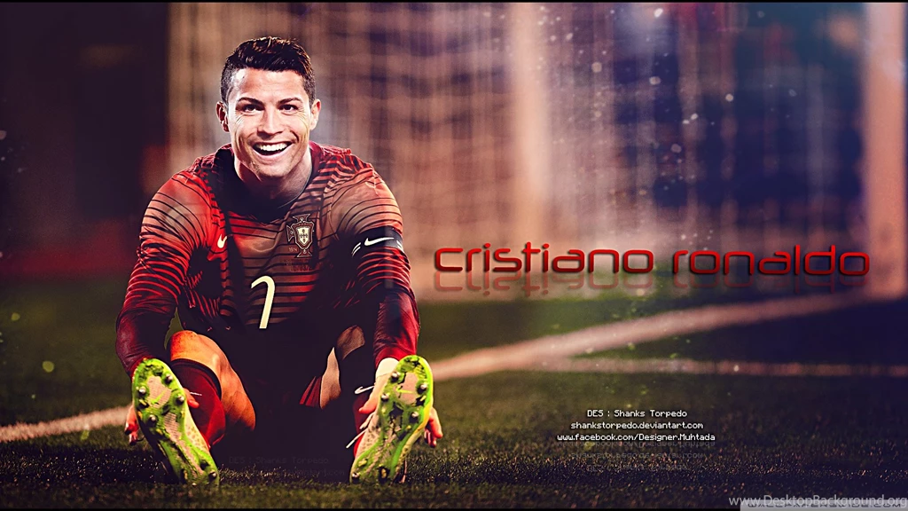 Gold Painting Of Cristiano Ronaldo HD Desktop Wallpapers ...