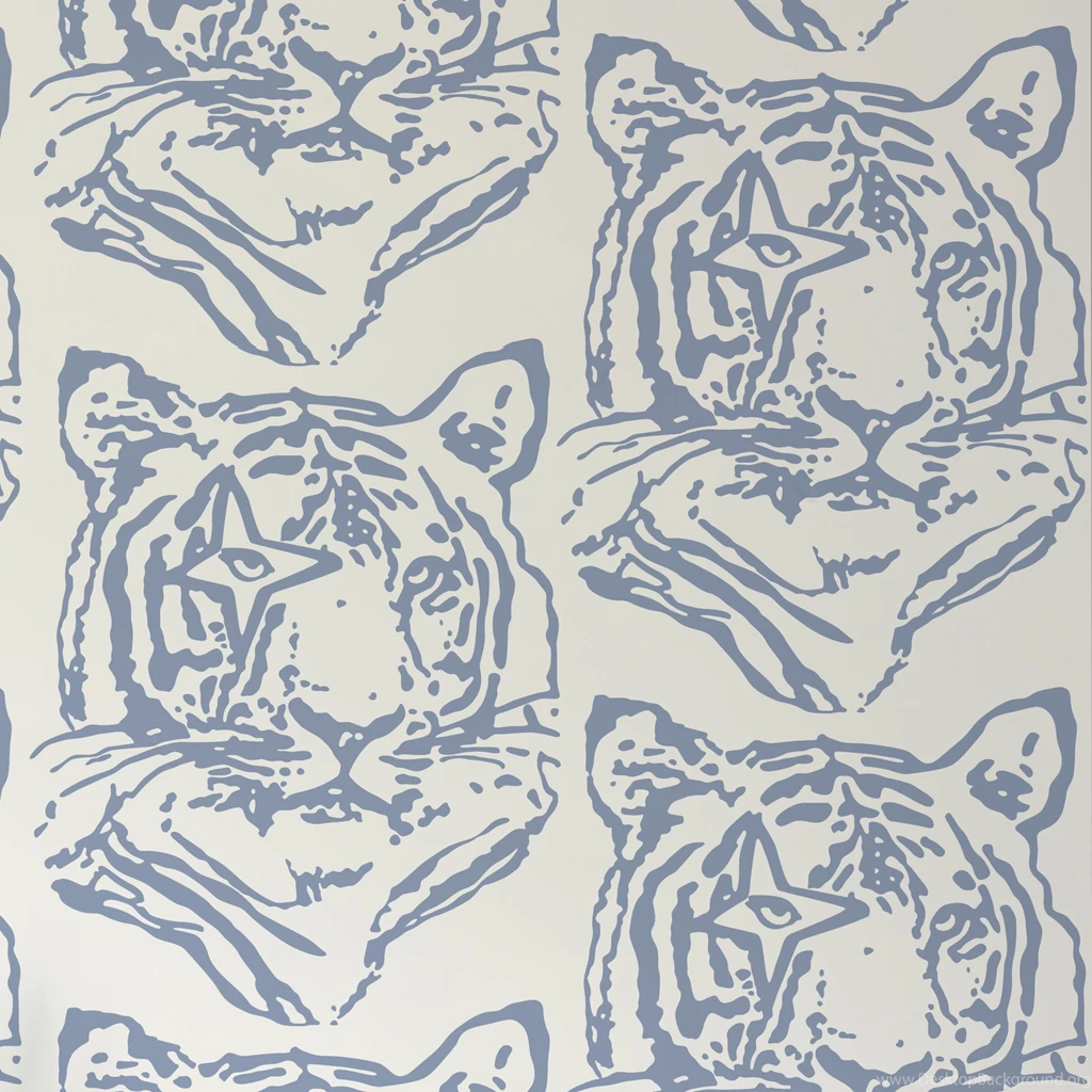 Aimee Wilder Designs Journey 15' X 27" Star Tiger Wallpapers ...