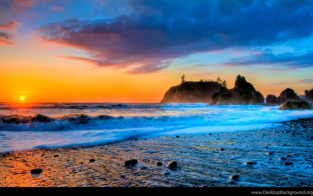 Free Beach Sunset Wallpapers Wallpapers Cave