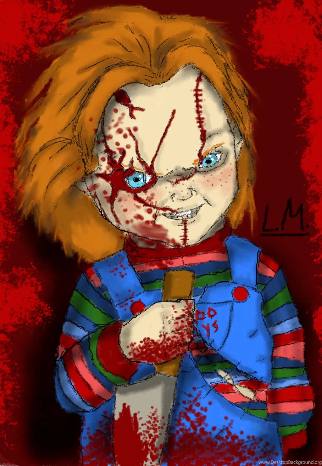 Curse Of Chucky: Beloved Doll Gone Bad By Laquyn On DeviantArt