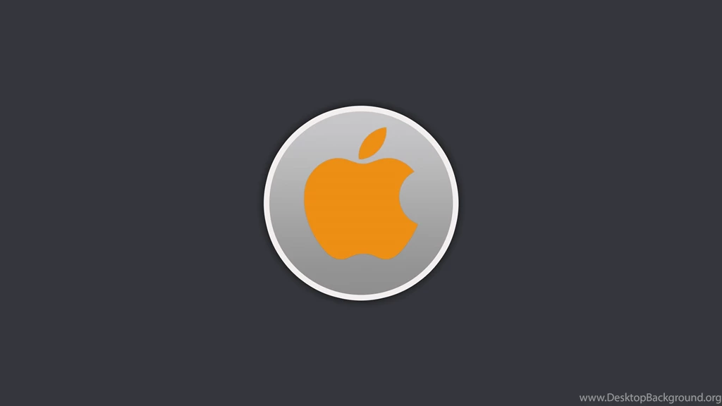 Apple Circle Wallpapers Orange By Howiedi2 On DeviantArt