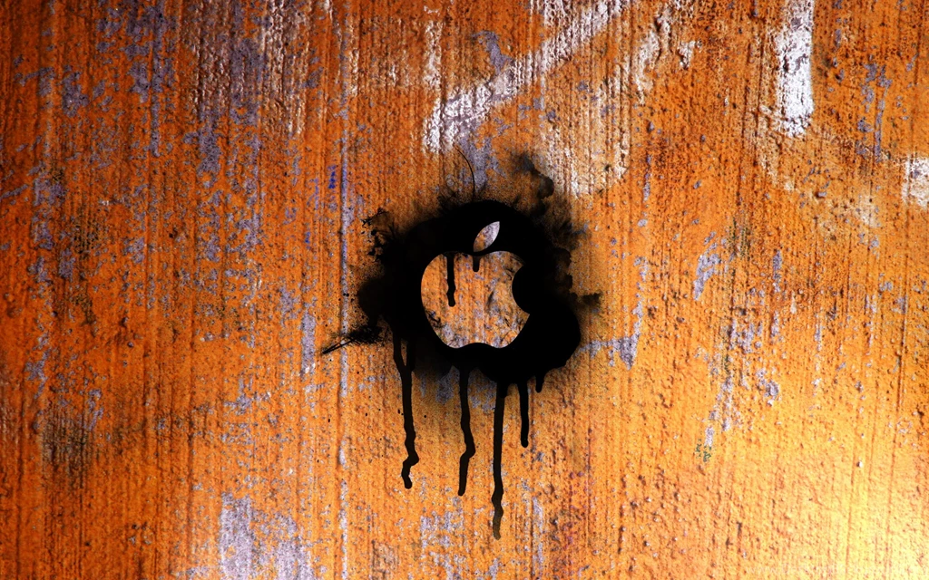 Download Wallpapers 3840x2400 Wall, Orange, Shabby, Green, Black ...