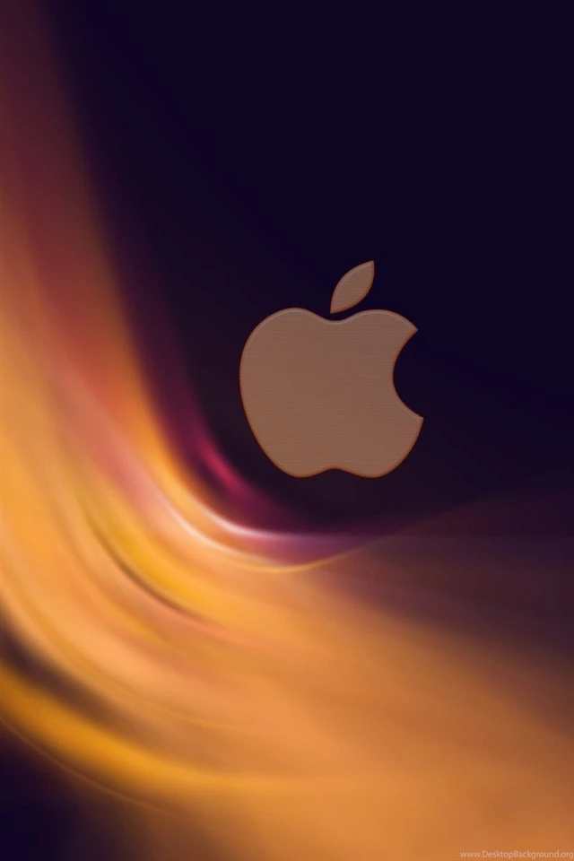 Apple Orange And Black iPhone Wallpapers