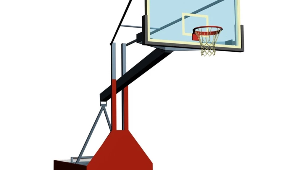 3D BASKETBALL RING WALLPAPER (