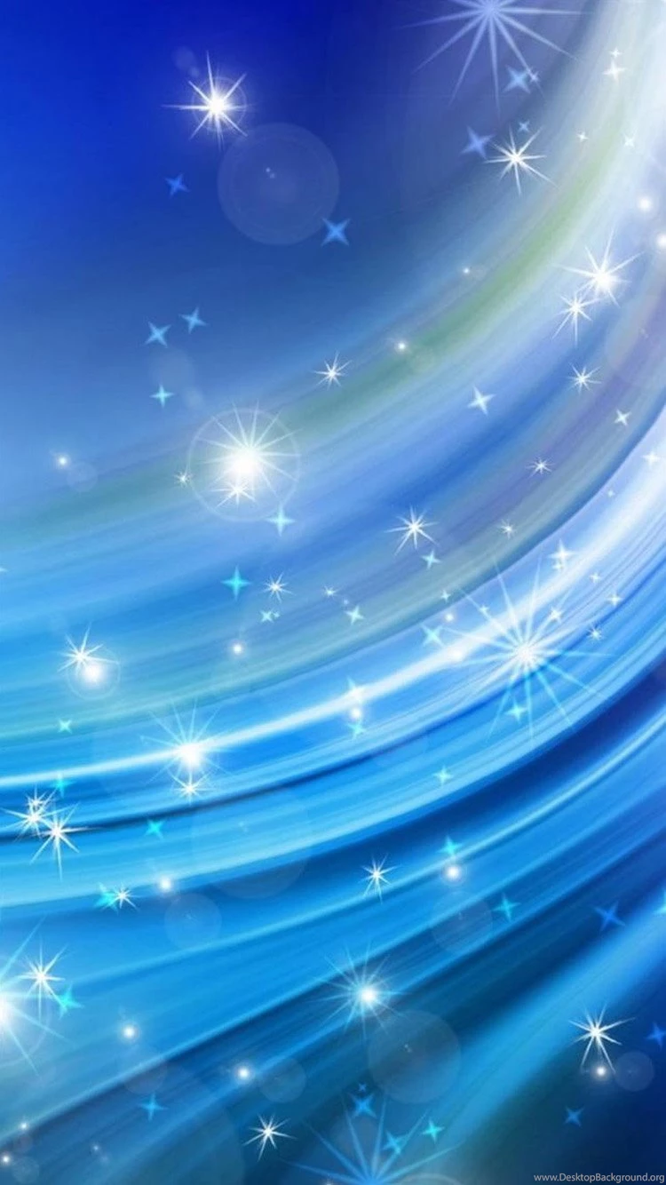 Blue Star Abstract iPhone 6 Wallpapers