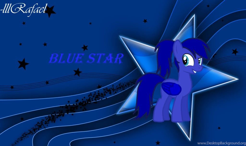 Blue Star Ponytail Wallpapers By LllRafaelyay On DeviantArt
