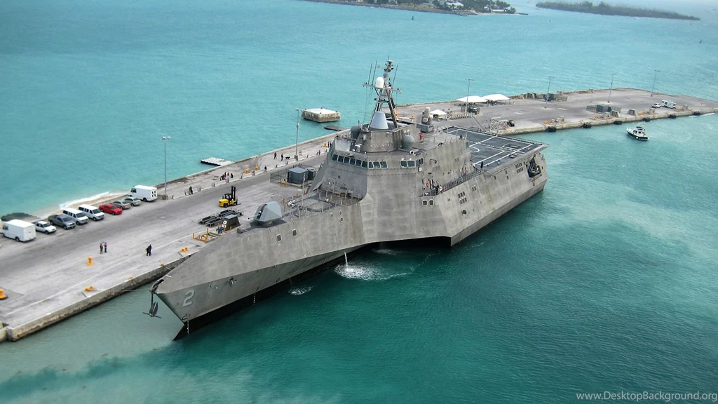 Littoral Combat Ship USS Independence (LCS 2) Arrives At Mole Pier ...
