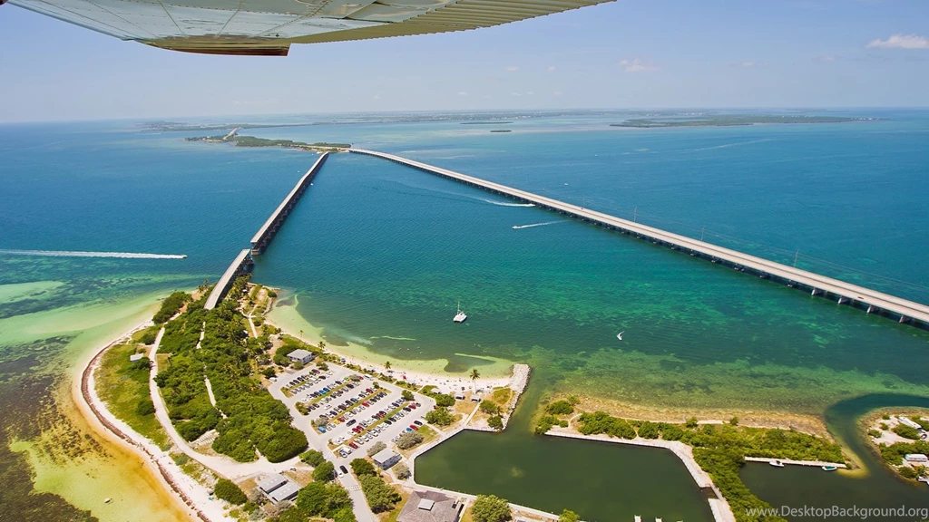 Flight Over Key West, Bahia Honda Bridge And The Florida Keys ...
