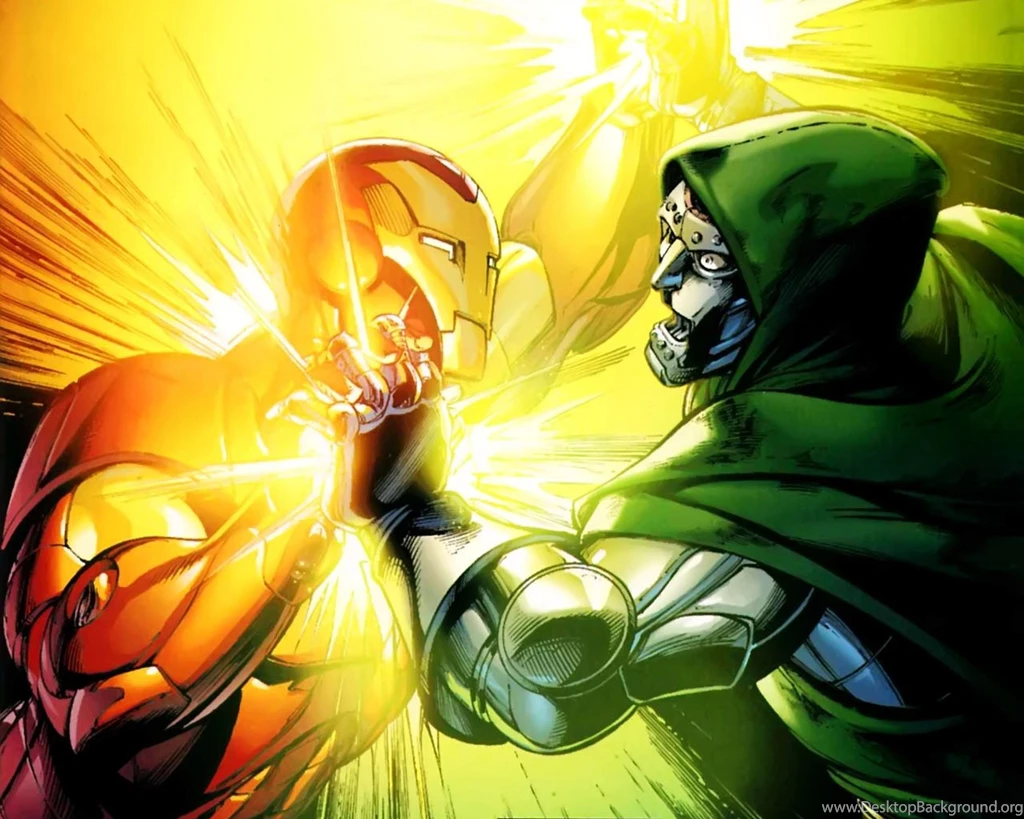 Iron Man Doctor Doom Marvel HD Wallpaper,cartoon/comic Wallpapers ...