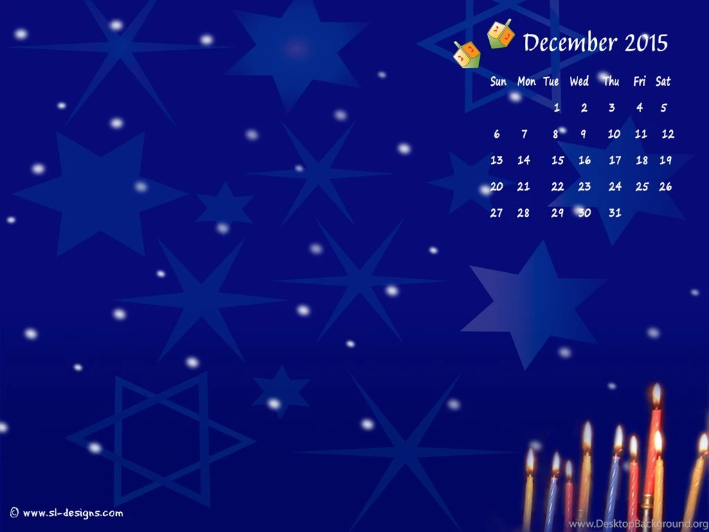 Free Monthly Calendar Desktop Wallpaper 2015