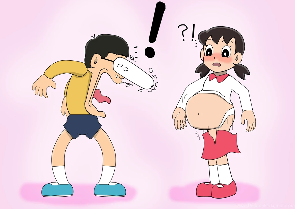 Shizuka Big Belly By BalloonBomb On DeviantArt