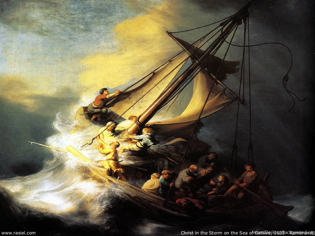 My Free Wallpapers Artistic Wallpapers : Rembrandt Christ In ...