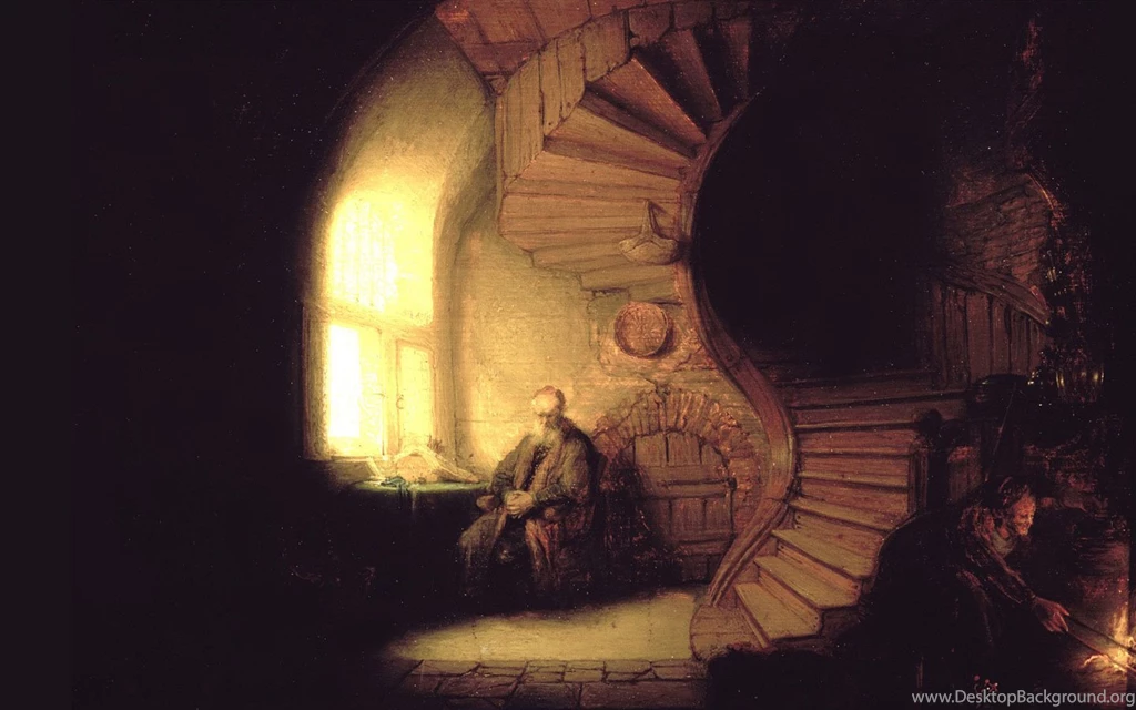 Rembrandt Philosopher In Meditation Wallpapers Download
