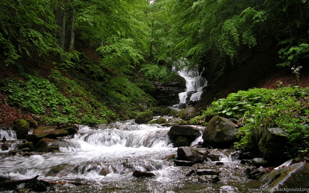 Download Wallpapers 3840x2400 Ukraine, Zakarpatye, Falls, River ...