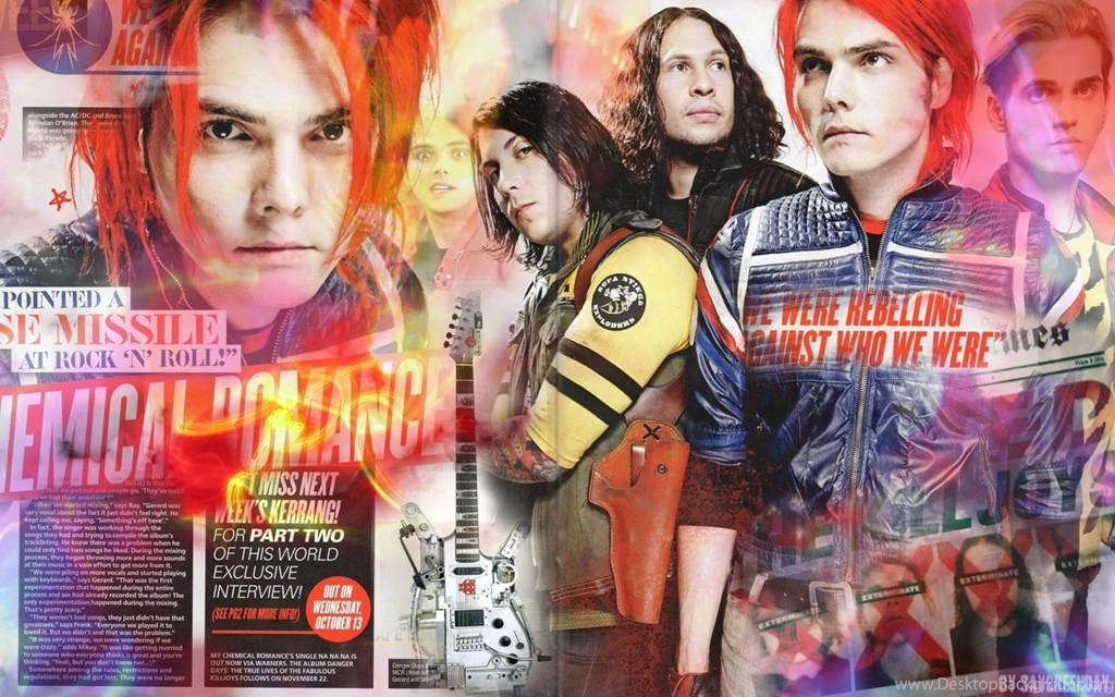 MCR Wallpapers My Chemical Romance Wallpapers (17764527) Fanpop